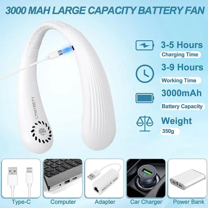 Blade Less Neck Fan